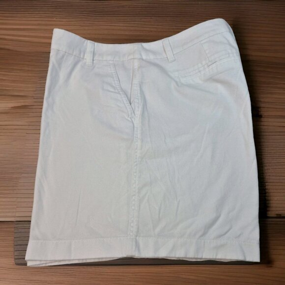 J. Crew Women’s Size 14 White 7" Inseam Classic Chino Short (54) - Picture 3 of 11